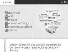 Tablet Screenshot of ambite.com